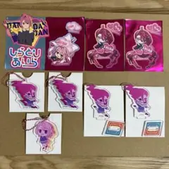 ダンダダン　キーホルダー　アクリルスタンド　ナムコ　特典　ステッカー　アイラ