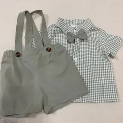 サロペットシャツ セットアップ サイズ6~9ヶ月