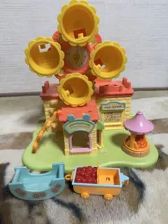 【ハム太郎】ハムハムハウス・地下ハウス・ひまわりかんらん車+マスコットセット slide_j-h-4.jpg