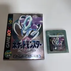 【ジャンク品】ポケットモンスター クリスタルバージョン ゲームボーイカラー専用