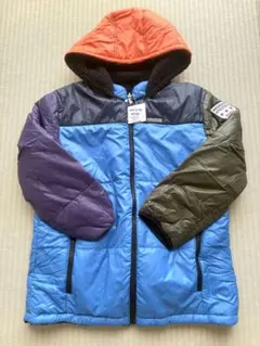 新品未使用 ミキハウス マルチカラー カラー ジャンバーコート リバーシブル