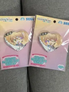 天馬司　ハート缶バッジ２個