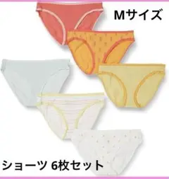 限定1点❣️ビキニショーツ パンツ コットン Mサイズ 6枚セット