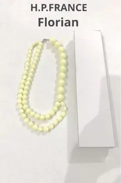 【新品未使用】florian フローリアン ホワイト ビーズ ネックレス 2025年最新】フローリアン ネックレスの人気アイテム - メルカリ