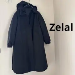 美品　元町Zelal ゼザール　撥水防風　Kライナー付きコート　M