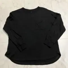 GUキッズ 長袖カットソー サイズ150 ポケット付き