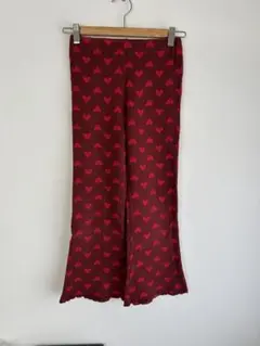 BREEZEハート柄フレアパンツ