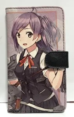 艦これ 手帳型スマホケース 時雨改三＆夕張 艦これ 手帳型スマホケース 時雨改三＆夕張