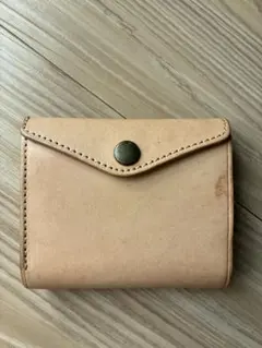 STUDIUM 二つ折り財布 マイクロウォレット 天然色 キナリ