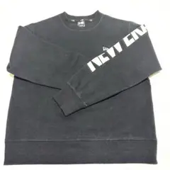 New Era ブラック 裏起毛トレーナー