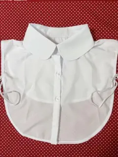 付け襟　丸襟ブラウス