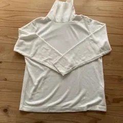 UNIQLO HEATTECH フリースタートルネック　長袖　ホワイト　XL