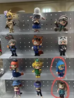 Zootopia x Molly フィギュア 2個セット