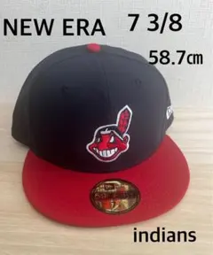 2025年最新】new era 7 3/8 インディアンスの人気アイテム - メルカリ