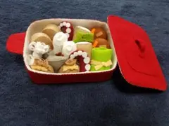 フェルトのあつあつおでんセット 点心セット　おせちとお雑煮 フェルトのあつあつおでんセット 点心セット おせちとお雑煮