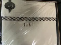 メ5161 新品DAKS シール織綿毛布140×200