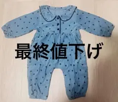 コーデュロイロンパース