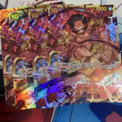 ゴール・D・ロジャー　sec 4枚セット　ワンピースカード