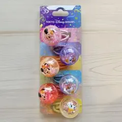 ディズニー 35周年 ミニー デイジー ヘアゴム ヘアポニー 6点セット 未使用