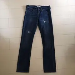 ダメージデニム スキニー　ユニクロ