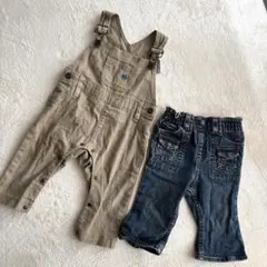 POLO Leivi’s オーバーオール デニム　80 保育園着