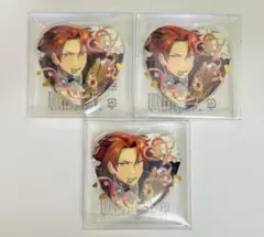 鬼龍紅郎 あんスタ ラメキラハート 缶バッジ マルイ ハート缶バッジ 鬼龍紅郎 あんスタ ラメキラハート 缶バッジ マルイ ハート缶バッジ