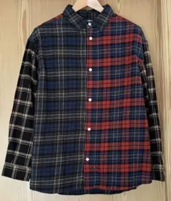 【H&M フランネルシャツ クレイジー柄 L 未使用