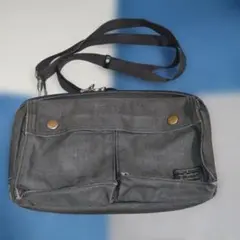 良品 PORTER ポーター コーデュラナイロン レザー ショルダーバッグ 鞄 