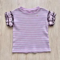 110 アプレレクール 美品 フリル袖Tシャツ カットソーのサムネイル