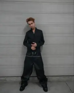 goararchive Matte Black Crocodile Pants - メルカリ