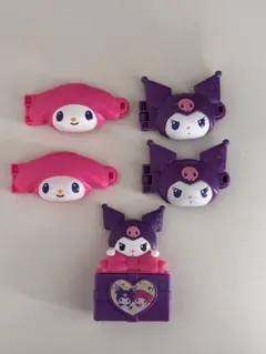 マイメロ クロミ マクドナルド ハッピーセット ひみつのおもちゃ 箱付き