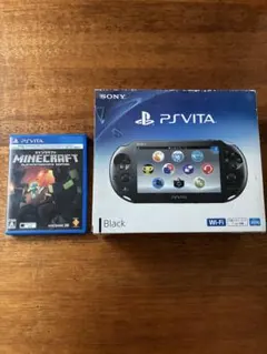 PS Vita ブラック + Minecraft PCH-2000
