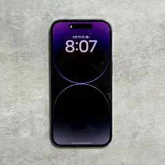 【美品】iPhone14 Pro ディープパープル 箱つき 256GB