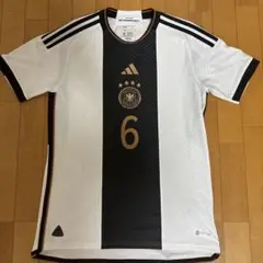 【正規品】ドイツ代表2022 ６番キミッヒ　ユニフォーム　Lサイズ　adidas