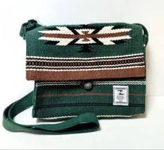 HAND WOVEN RUGSメキシカン柄手織りショルダーバッグ