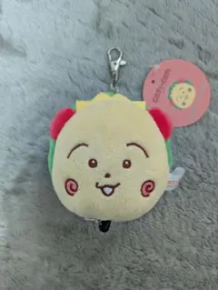 コジコジリール付きぬいぐるみキーホルダー