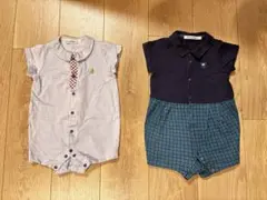 ファミリア　ロンパース　70cm