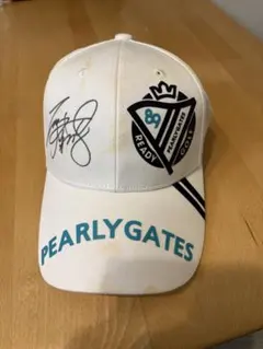 PEARLY GATES サイン入りキャップ