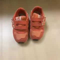 New Balance 313 オレンジ スニーカー キッズ　15cm