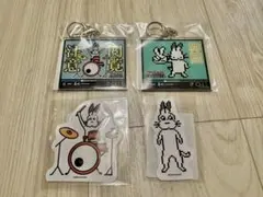 ドコムス カプくじ アクリルキーホルダー ステッカー セット