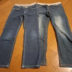 MPS柔らかストレッチデニムまとめ売りセット140センチ男の子