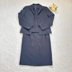 LILYBURN 東京ソワール 3ピース ブラックフォーマルセットアップ 9AR