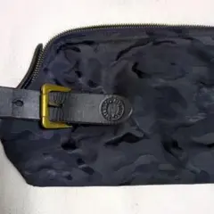 MILESTOブラック迷彩 クラッチバッグ