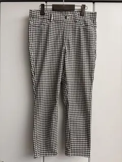 XL UNIQLO ウルトラストレッチプリントクロップドレギンスパンツ