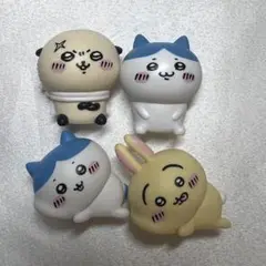 ちいかわうさぎハチワレラッコフィギュア4点セット