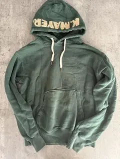 KRIFF MAYER グリーン フード付きパーカー　Mサイズ