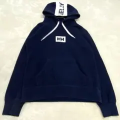 【美品✨】ヘリーハンセン パーカー フーディ ネイビー M