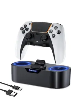 NEWDERY PS5 コントローラー 充電スタンド