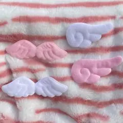 タビー白ピンク　ファー生地　ぬい服　ハンドメイド フェイクファー　しましま模様