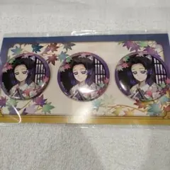 鬼滅の刃 京まふ 2025 ANIPLEX 缶バッジ 胡蝶しのぶ 鬼滅の刃 干支 巳年 胡蝶しのぶ 箔押し缶バッジ 缶バッジ 鬼滅